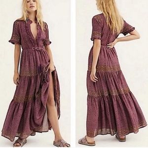 Free People Purple Maxi Dress